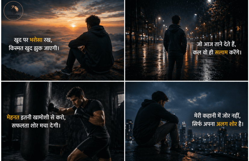 Attitude Shayari in Hindi