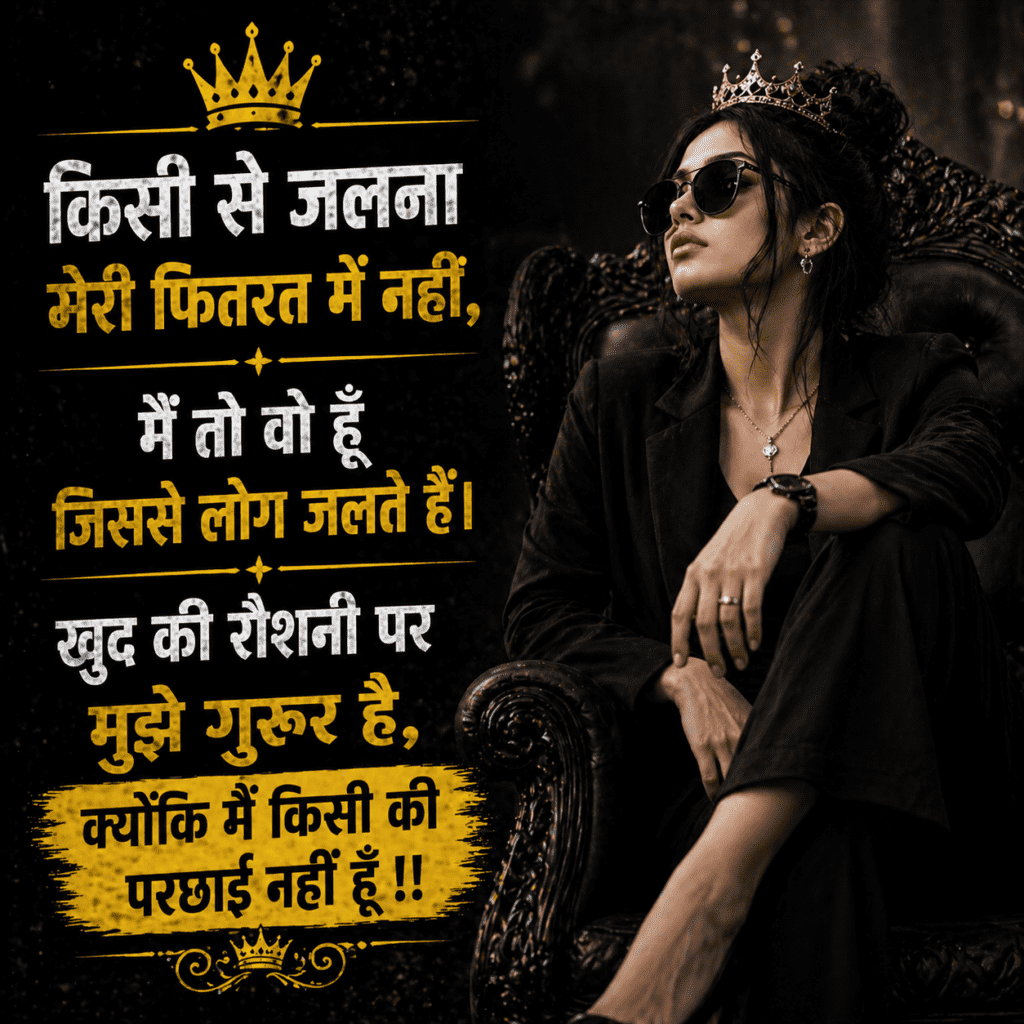 Attitude Status in Hindi