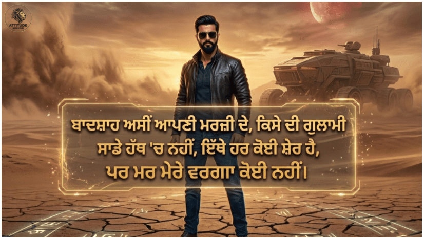 Punjabi Attitude Status