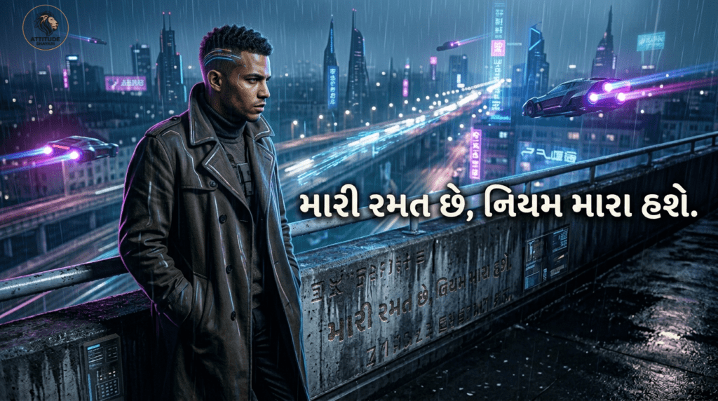 Attitude Shayari Gujarati