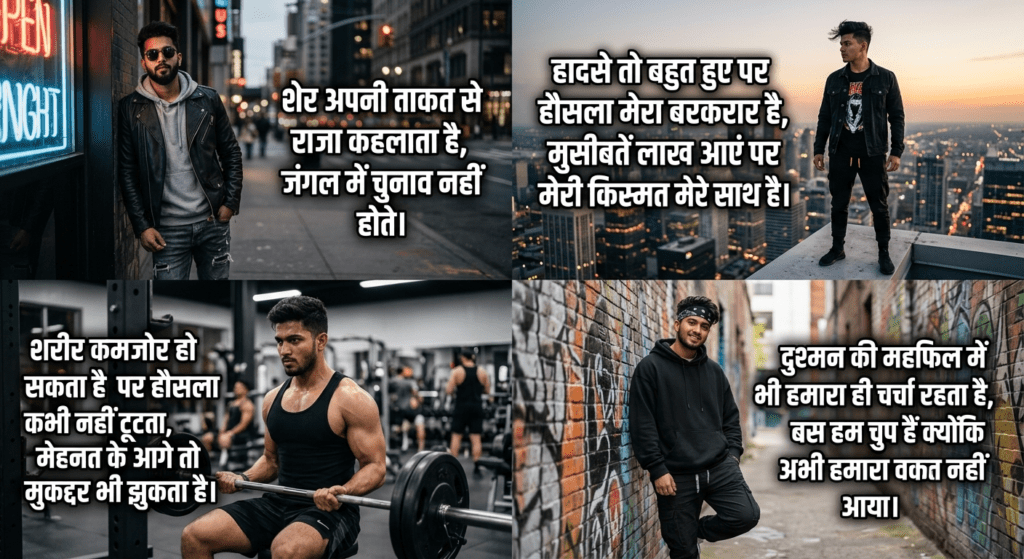 boys attitude shayari