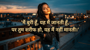 Attitude Shayari For Girls in Hindi 