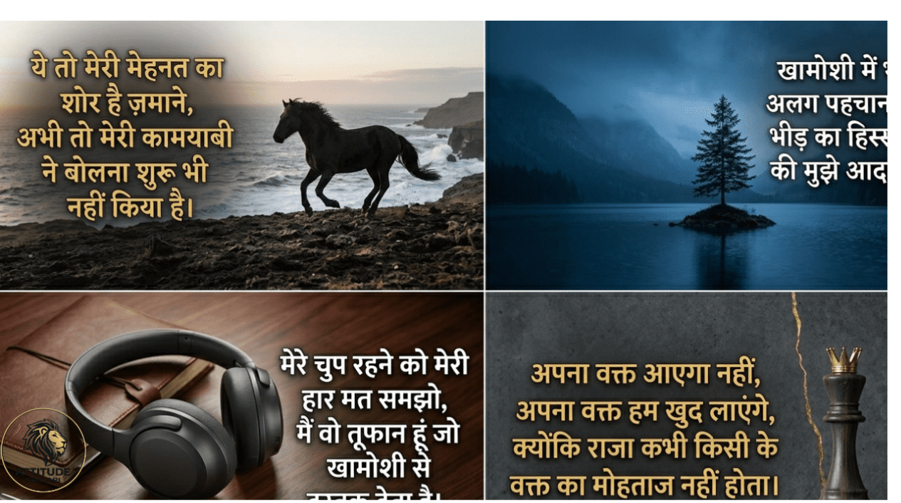 Attiude Shayari