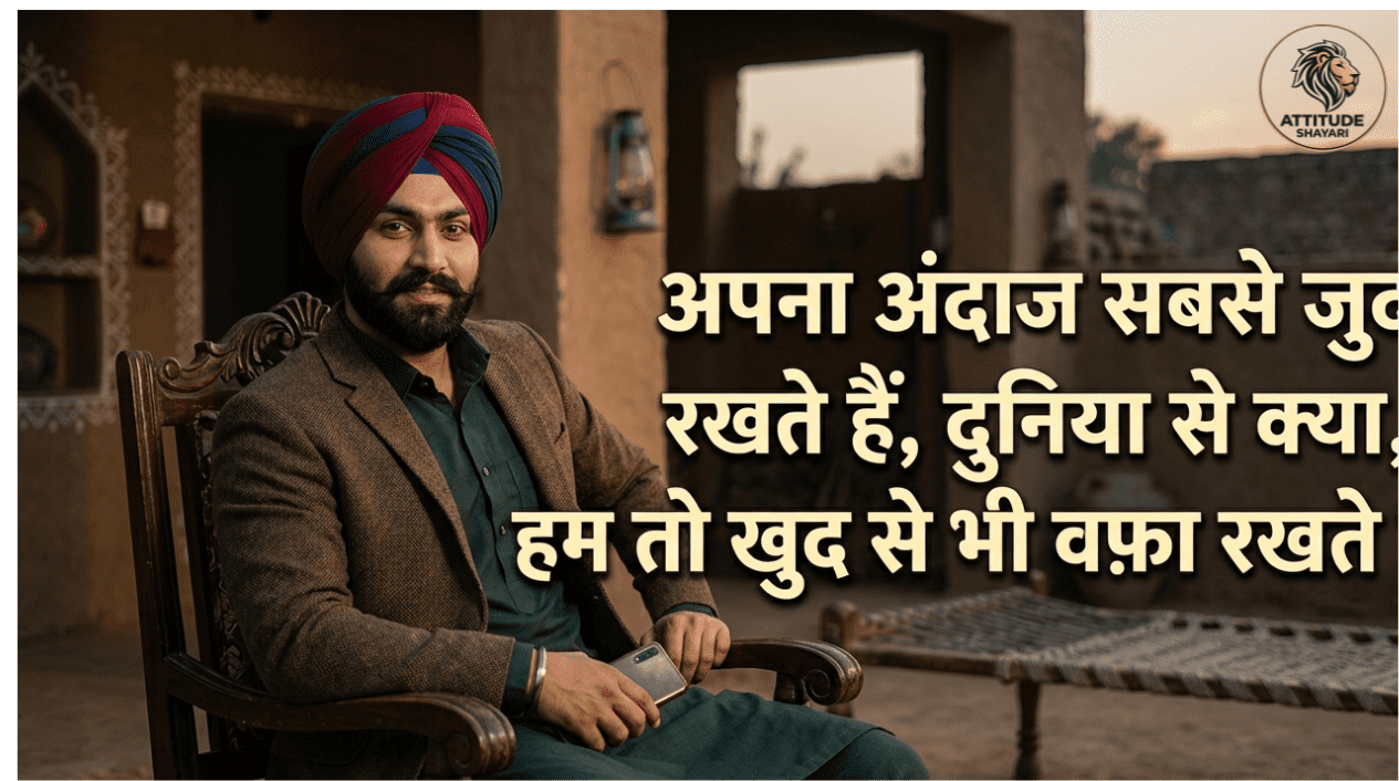 Attitude Shayari