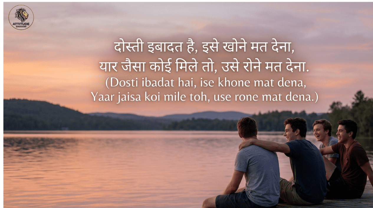 Attitude Shayari