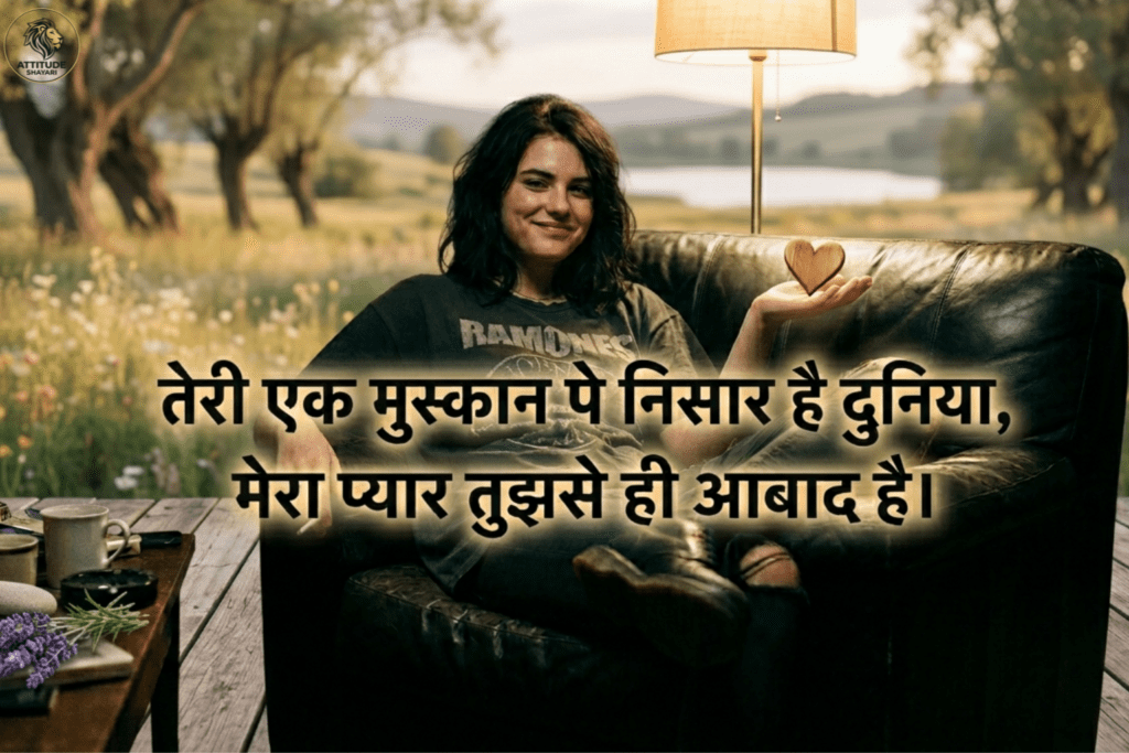Attitude Shayari Image for Girl