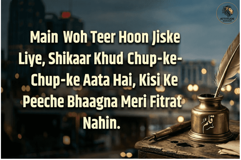 Attitude Shayari in Urdu