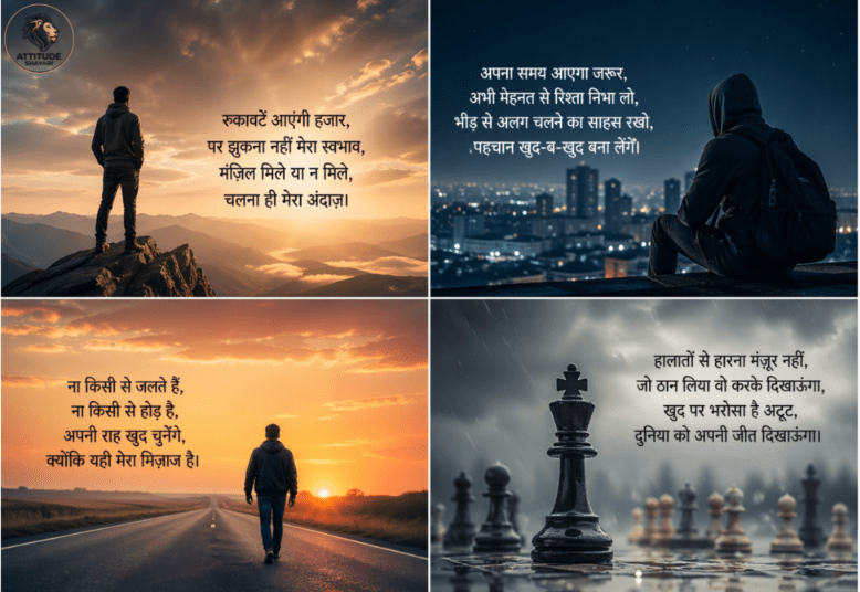 Attiude Life Shayari