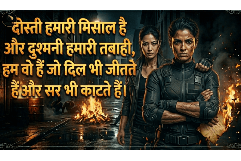 Attitude Dushman Shayari