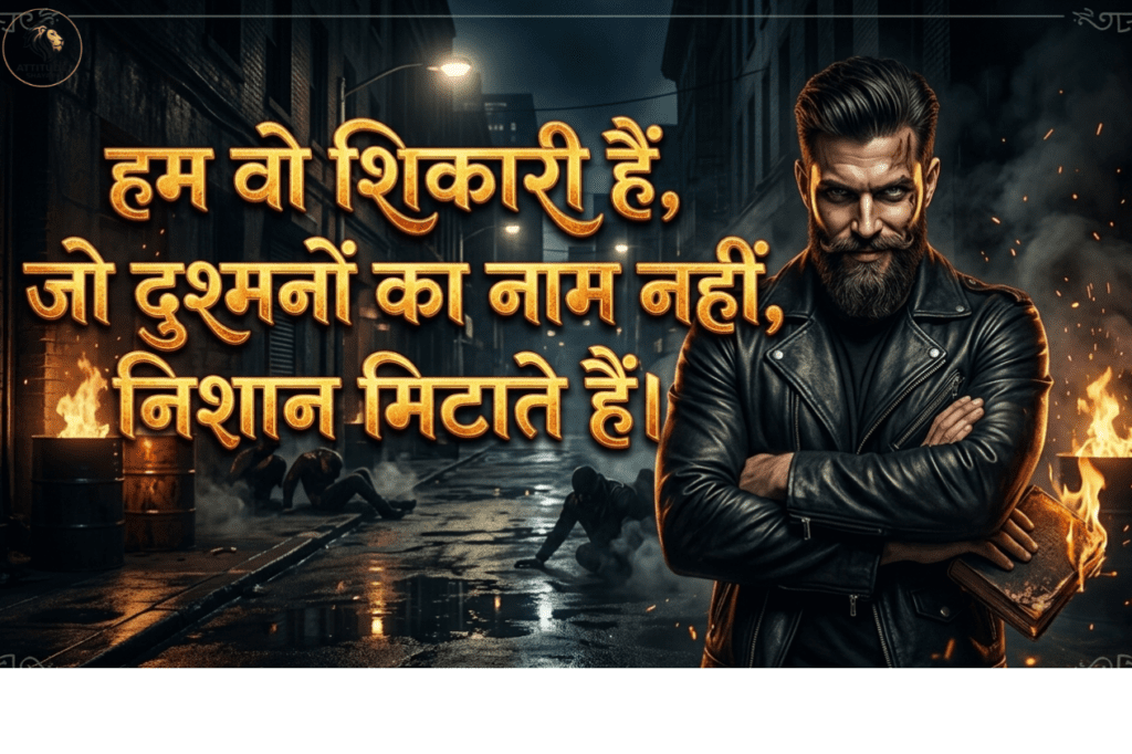 Attitude Dushman Shayari