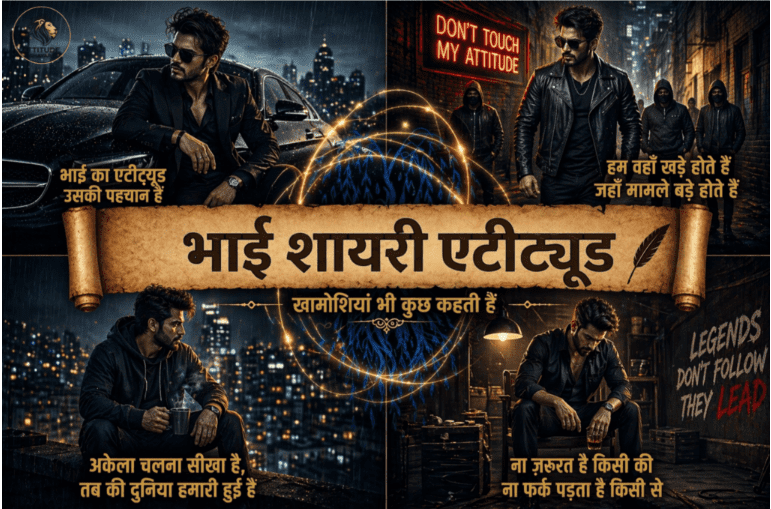 Bhai Shayari Attitude