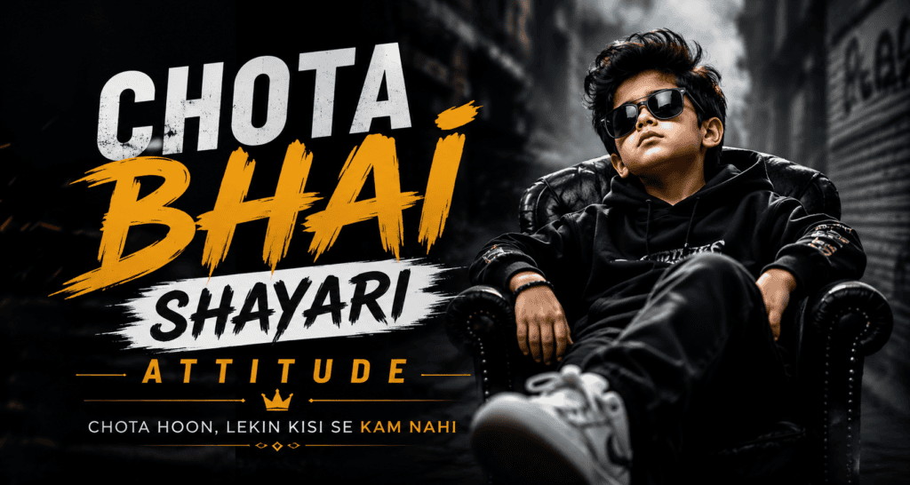Bhai Attitude Shayari in Hindi