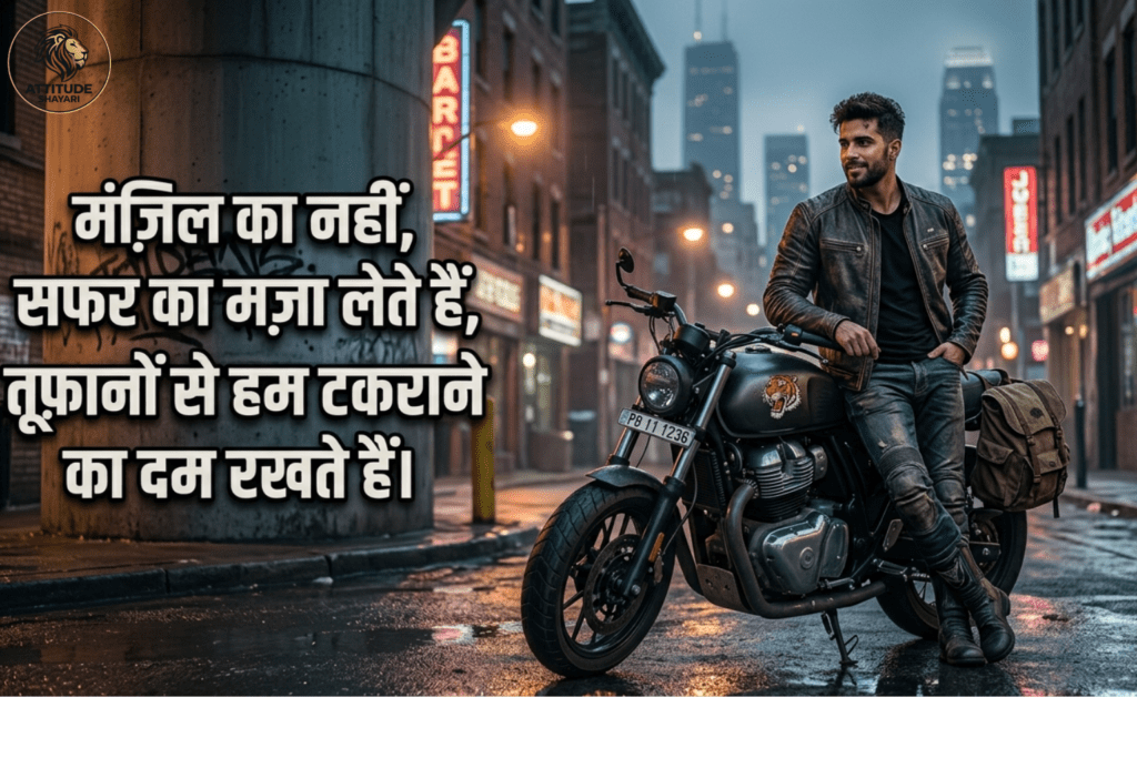 Bike Attitude Shayari