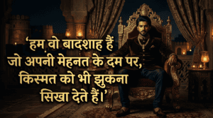 King Attitude Shayari in Hindi 