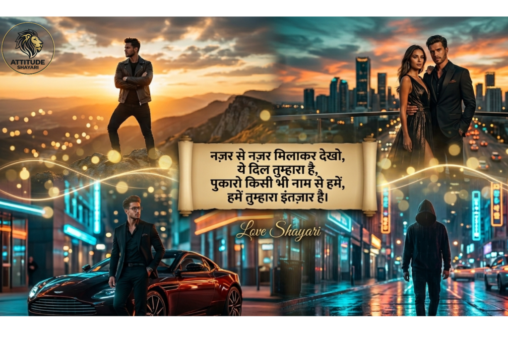 Love Attitude Shayari