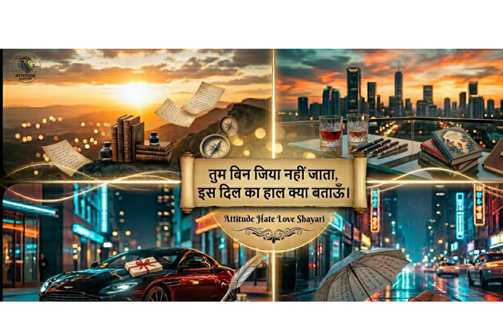 Love Attitude Shayari