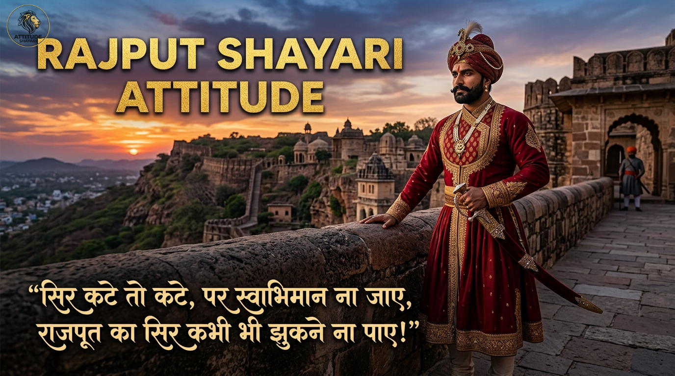 Royal Rajput Attitude Shayari