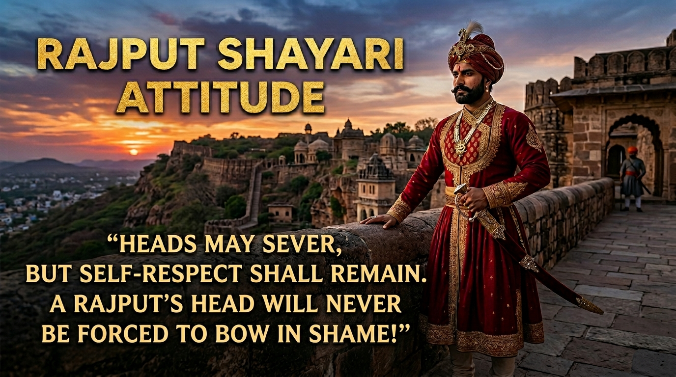 Rajput Shayari Attitude