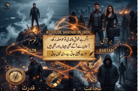 Attitude Shayari in Urdu