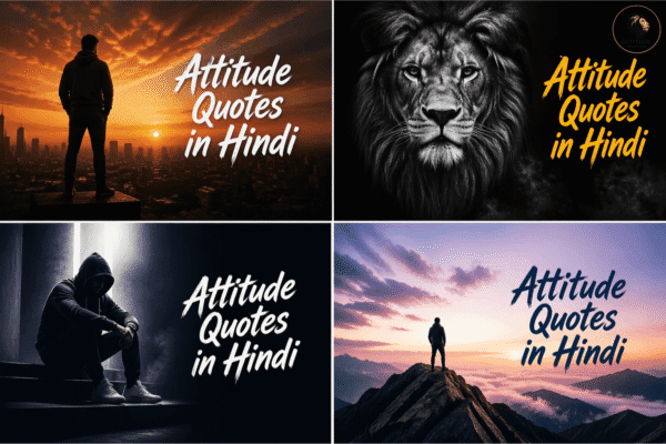 Attitude Quotes in Hindi