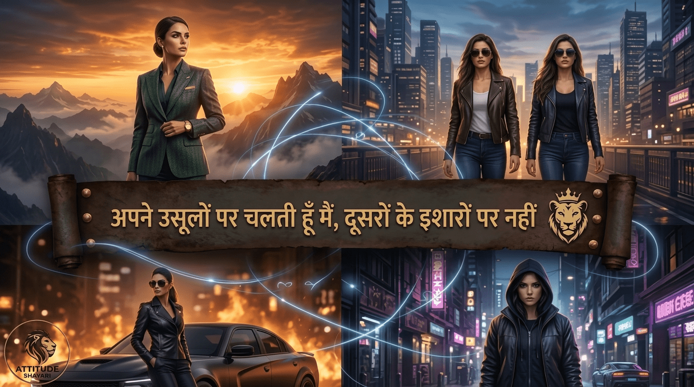 Female Attitude Shayari