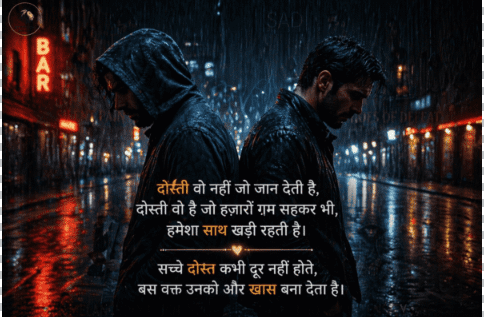 Dosti Attitude Shayari