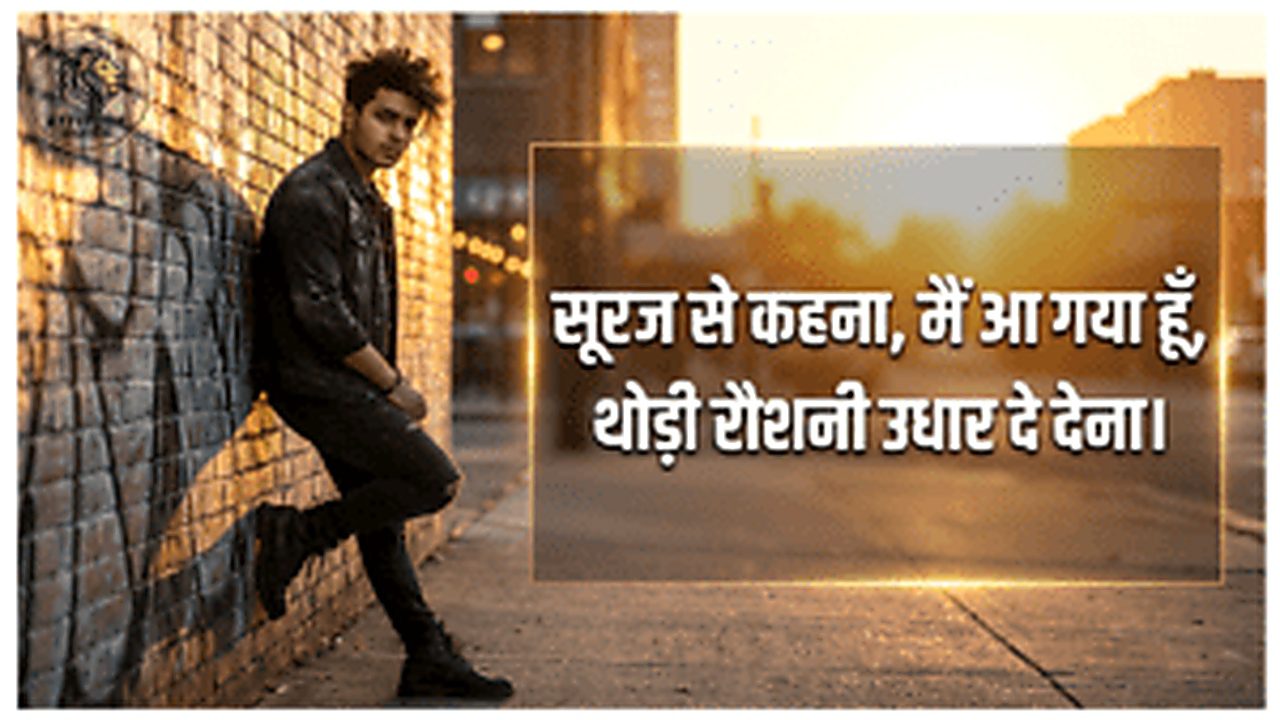 Boys Attitude Shayari 2Line