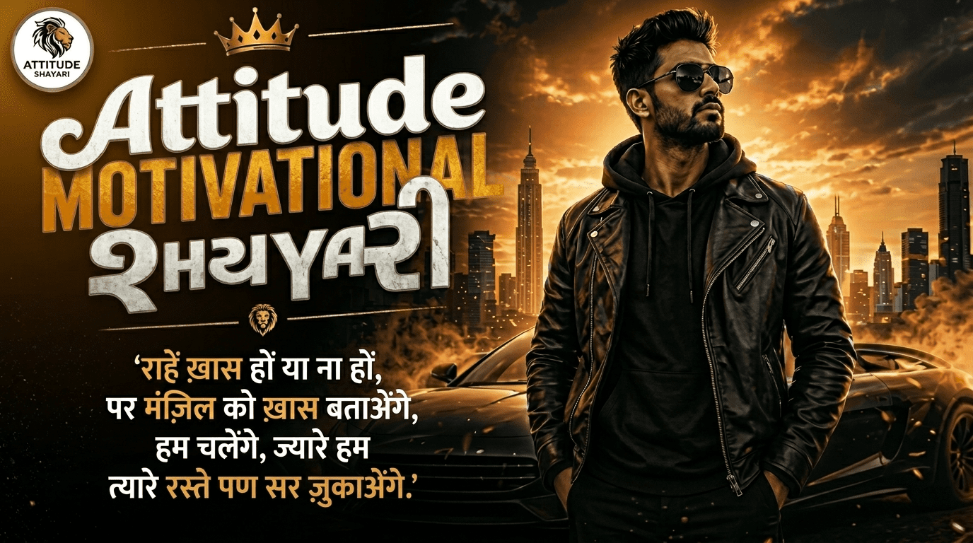 Attitude Motivational Shayari