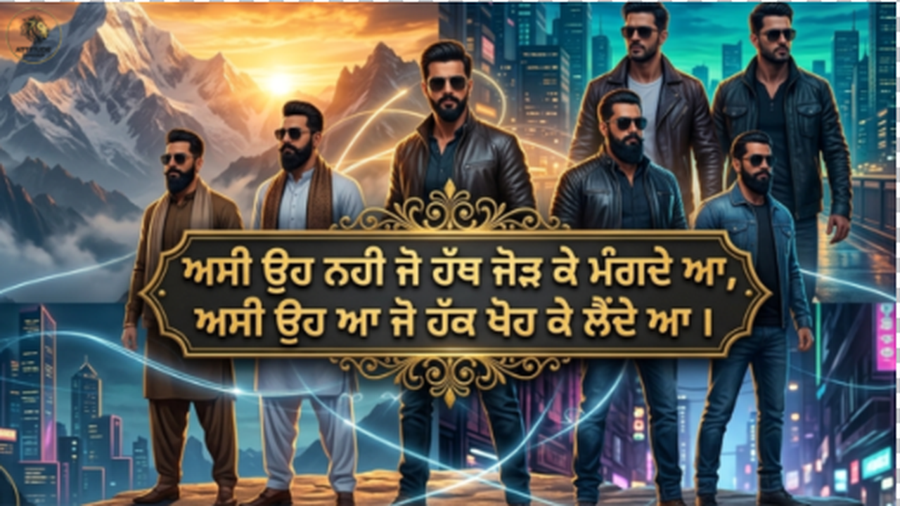Punjabi Attitude Status
