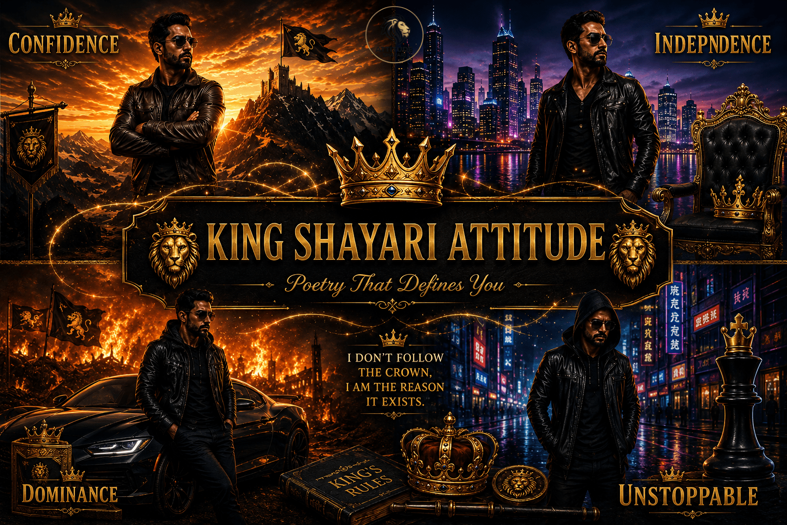 King Shayari Attitude